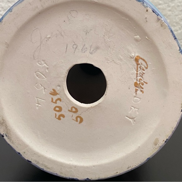 Vintage 40s/50s CORDEY #5054 Victorian Lady With Roses 9” Porcelain Figurine - Picture 13 of 16